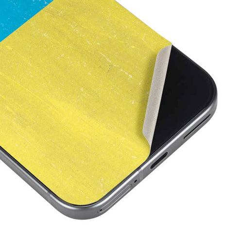 Ukraine Flag Distressed Google Pixel 9 Pro Skin
